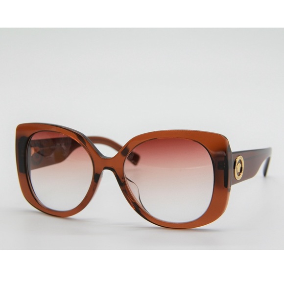 NEW VERSACE VE4387F 5324/0P OVERSIZED WOMEN’S SUNGLASSES MOD 4387-F - Picture 4 of 10